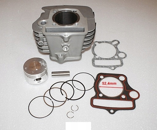 CYLINDRE 125 ALUMINIUM MOTEUR 139FMB ROMET KING photo 1 - milautoparts-fr.ukrlive.com