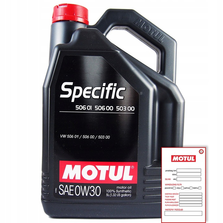 OIL SILNIKOWY MOTUL SPECIFIC 5 L 0W-30 photo 3 - milautoparts-fr.ukrlive.com