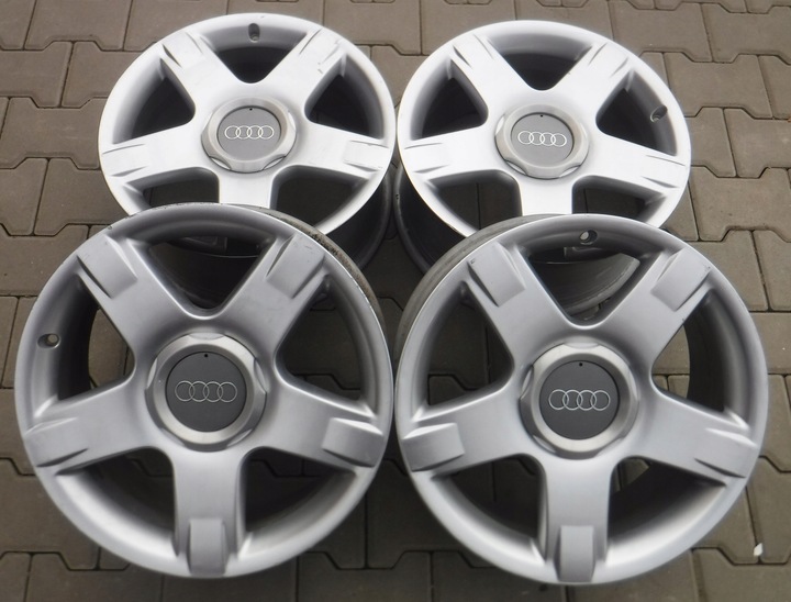 4× DISC ALUMINIUM AUDI WITH A4 B6 B7 7.5