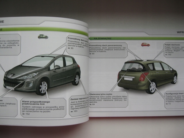 PEUGEOT 308 I 2007-2011 POLSKA INSTRUCTION DE SERVICE photo 4 - milautoparts-fr.ukrlive.com