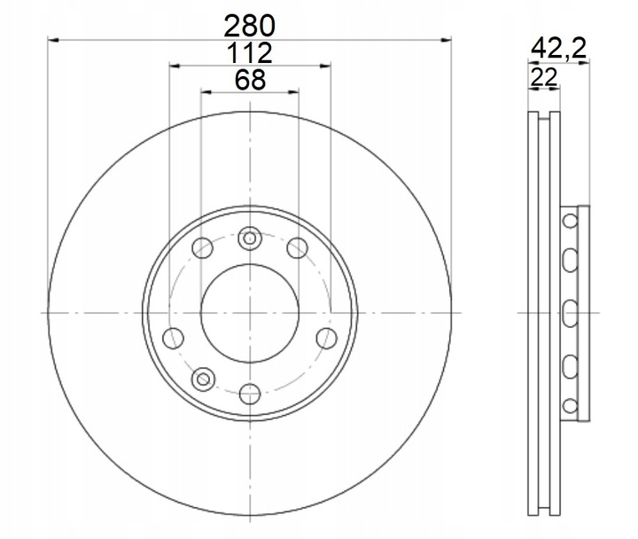 DISQUES MIKODA 0296 AUDI A8 4E2 02R-10R ARRIÈRE 280MM . photo 2 - milautoparts-fr.ukrlive.com