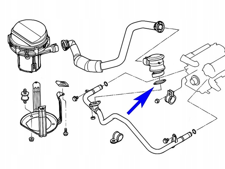 BLIND PLUG PUMP AIR SECONDARY BMW M52 M54 M60 photo 6 - milautoparts-fr.ukrlive.com