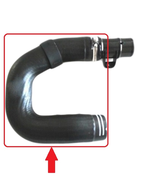 TUBE JUNCTION PIPE TURBO RADIATOR LANCIA DELTA 1.6 JTD photo 5 - milautoparts-fr.ukrlive.com