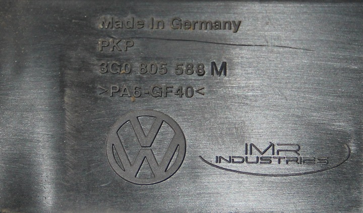 VW PASSAT B8 REINFORCER BELT FRONT 3G0805588M photo 2 - milautoparts-fr.ukrlive.com