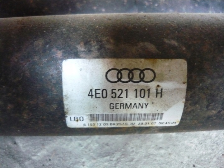 ARBRE D’ENTRAÎNEMENT 4E0521101H AUDI A8 D3 3.0TDI 07R photo 2 - milautoparts-fr.ukrlive.com