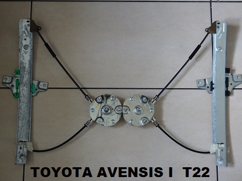 TOYOTA AVENSIS I T22 LIFT DEVICE GLASS REAR RIGHT MANUAL MANUAL 1997-2003 photo 1 - milautoparts-fr.ukrlive.com