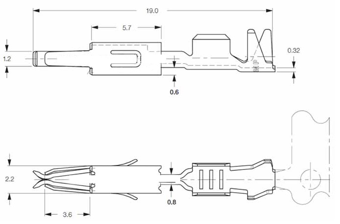 DE PRISE MÂLE E-CONNECTORS 26041331185 photo 2 - milautoparts-fr.ukrlive.com