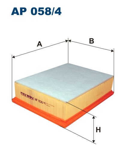 FILTER AIR FILTRON AP058/4 CITROEN PEUGEOT photo 2 - milautoparts-fr.ukrlive.com