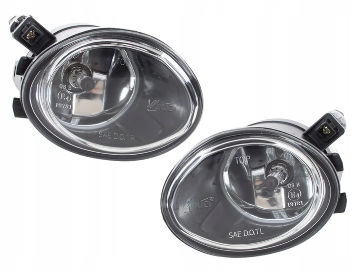 HALOGEN LAMP LEFT+RIGHT SET FOR BMW 3 E46 5 E39 M-PACKAGE M3 M5 