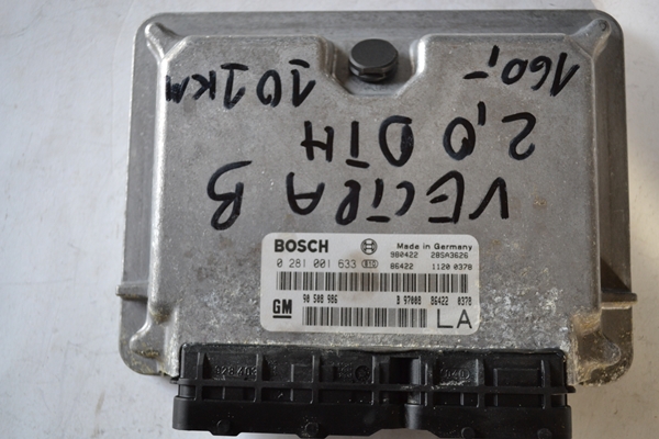 Opel vectra 2, 0 dth блок управления двигателя 0281001633, Цена