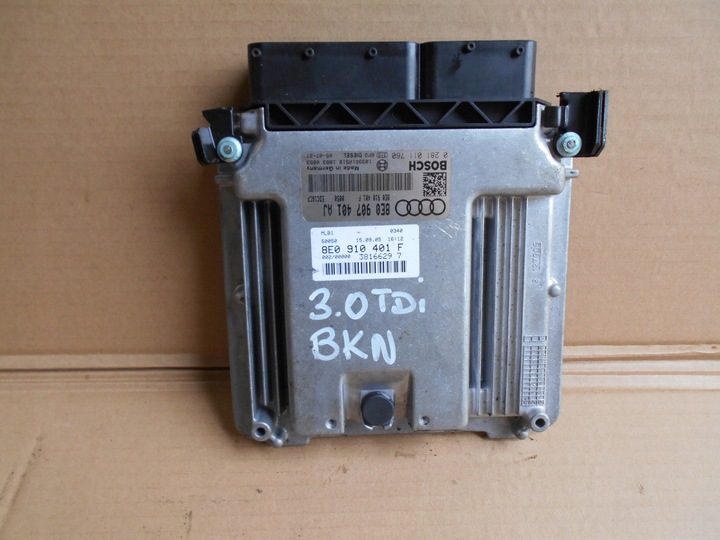A4 b7 a6 3.0 tdi bkn блок управління двигуна 8e0910401f, Ціна