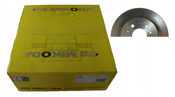 Диски mikoda 0554 citroen c4 купэ 04r- перед 302, Цена