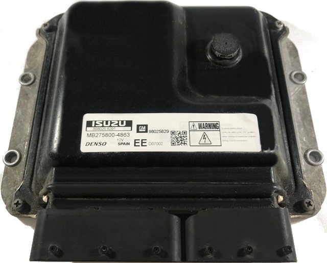 Блок управління ecu opel mb275800-4863 98025829 ee+ пінів, Ціна