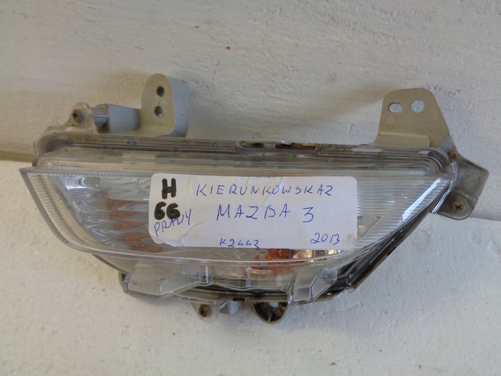 Mazda 3 bm поворотник правый k2442 указатель поворота 13-, Цена