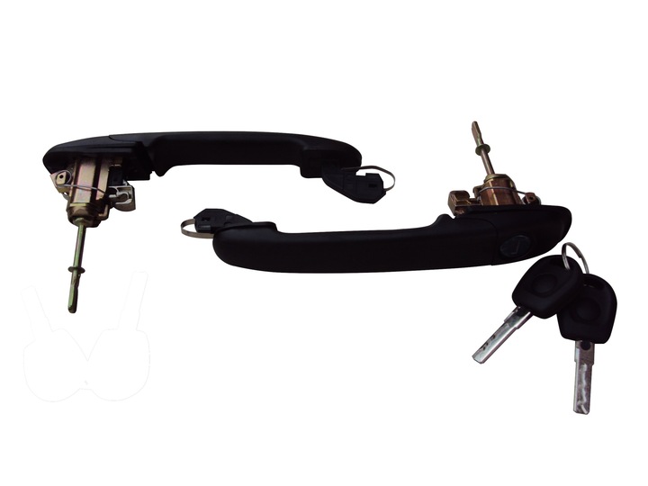 фото №1, 2x ручка вставка замок vw polo 6n/2 хетчбек