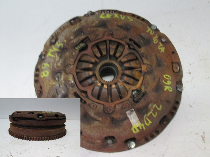 фото №1, Колесо двухмассовый сцепление toyota lexus 2.2 d4d 09r