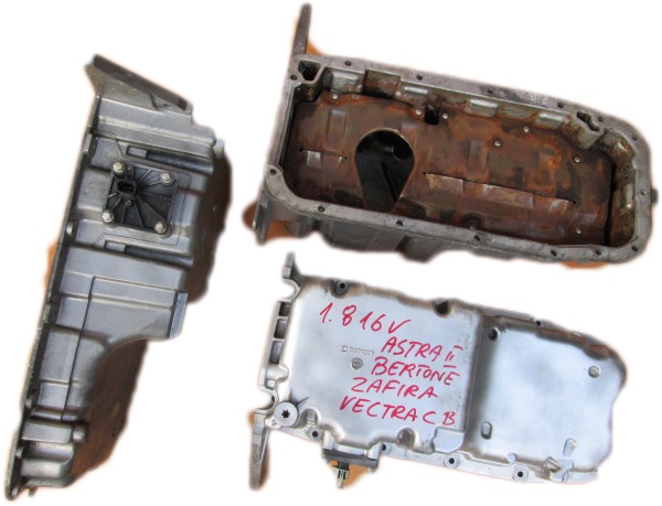 фото №11, Opel astra g h zafira 1.8 z18xe поддон fgp 600514319 55352660 na датчик