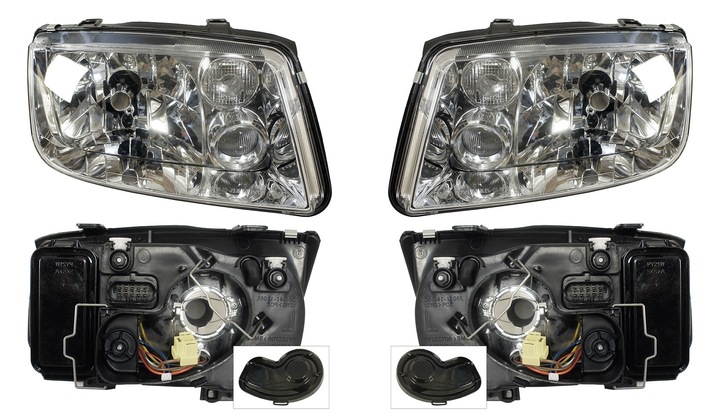 фото №1, Vw bora лампи передні фари 97-05 h4 depo