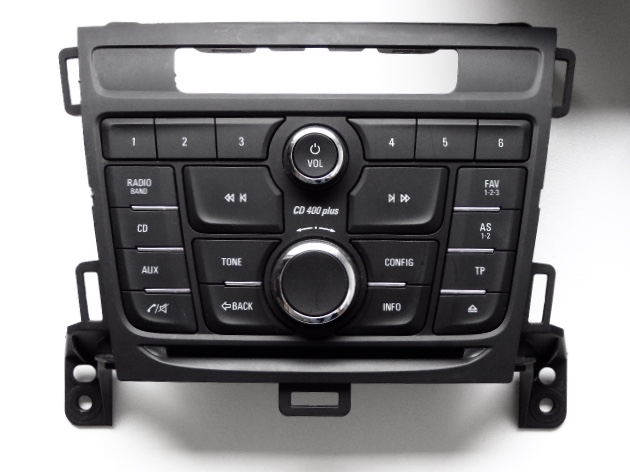 фото №2, Радіо cd 400 plus дисплей набір opel zafira c