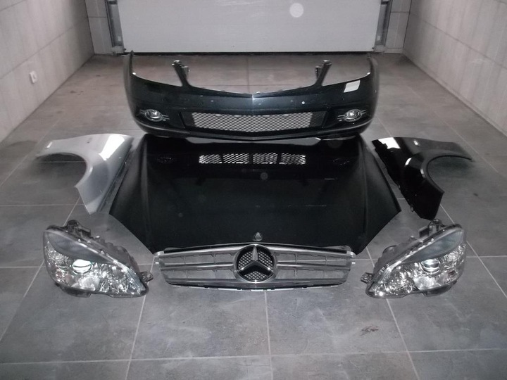 фото №1, Mercedes c клас 204 w204 капот комплектний перед