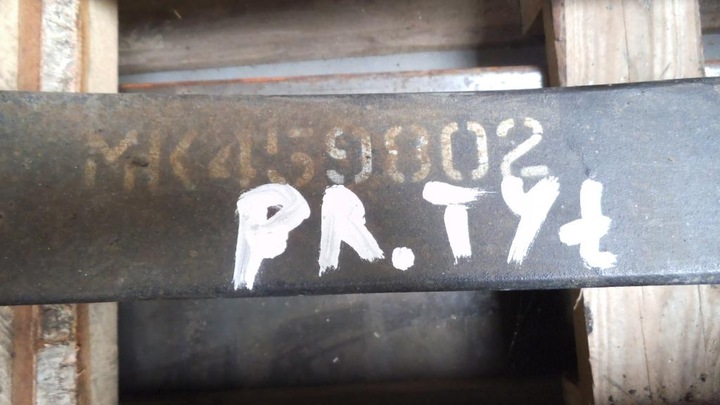фото №4, Mitsubishi canter fuso ресора зад 6 + 3 mk459802