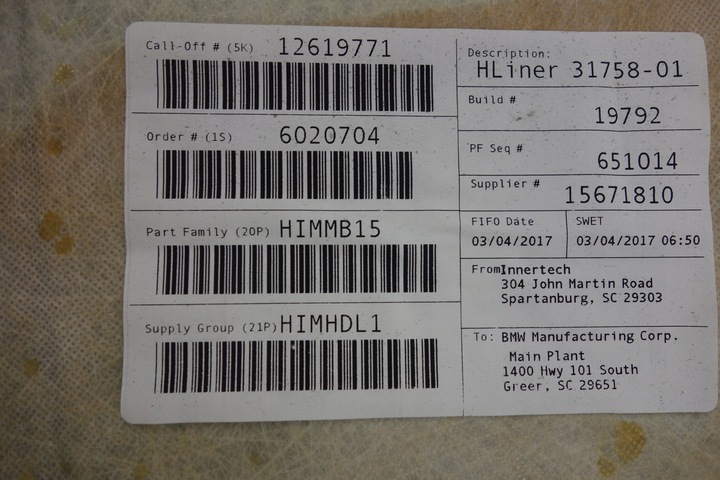 фото №6, Потолок солнечный козырёк bmw x5 f15 панорама серый/антрацит