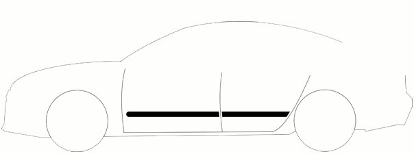 фото №8, Mercedes - benz a w168 1997 - 2004 планки бічні
