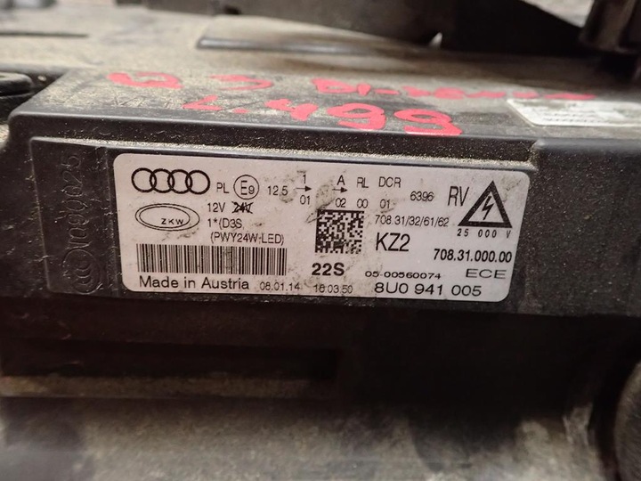 фото №5, Лампа перед ліва audi q3 bi-xenon 11-16 8u0