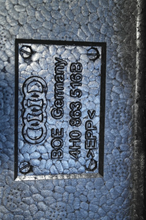 фото №3, Audi a8 4h0 d4 пена багажника домкрат