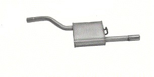 фото №1, Глушник кінцевий ford focus mk1 poj.1,6 універсал 98-04r.