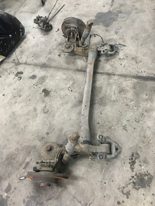 фото №1, Opel astra h балка вісь зад підвішування голий