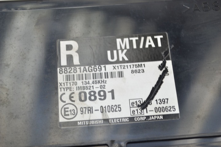 фото №2, Модуль блок управления legacy outback 03-09r 88281ag691