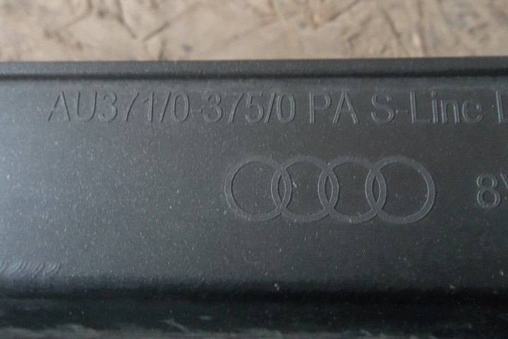 фото №6, Спойлер диффузор зад audi a3 8v5 sedan рестайлинг s-line