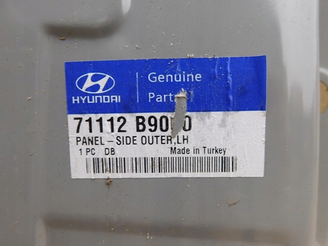 фото №2, Поріг лівий стійка обшивка hyundai i10 13-