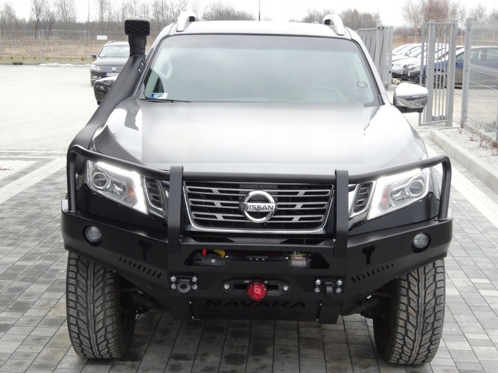 фото №13, Бампер nissan navara d23 перед pod лебёдка