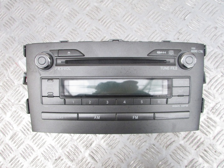 фото №1, Радио cd toyota auris 07r