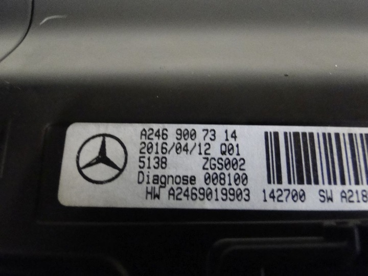 фото №6, Mercedes 246 монітор a2469007314 радіо a2469009916