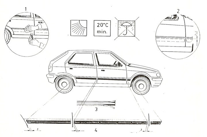 фото №7, Opel meriva b - автомобильные планки боковые lux