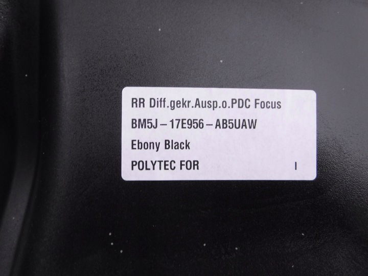 фото №9, Накладка бампер дифузор ford focus mk3 st-line