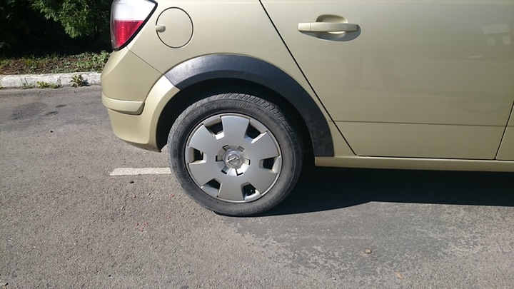 фото №4, Накладки крила крила opel astra 3 h 5d hb