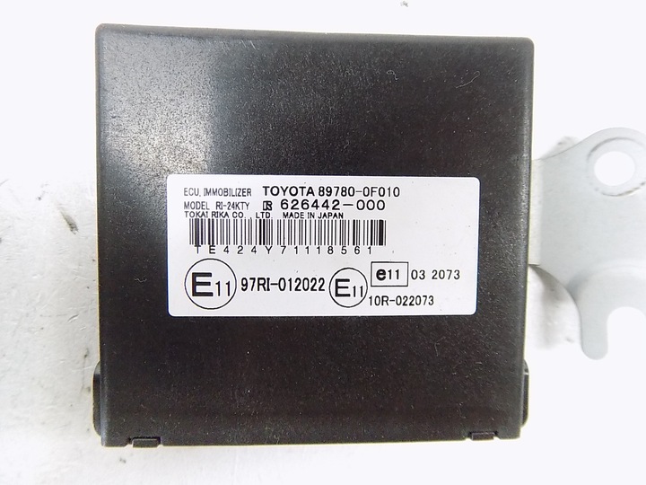 фото №4, Замок запалювання ключ - toyota corolla verso ii 2.2 d4d