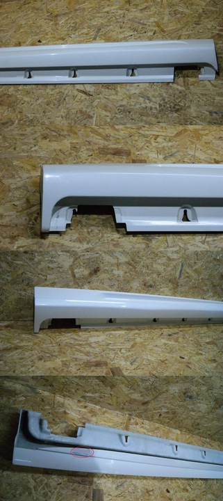 фото №2, Mercedes ml 166 amg carlsson поріг праві планка