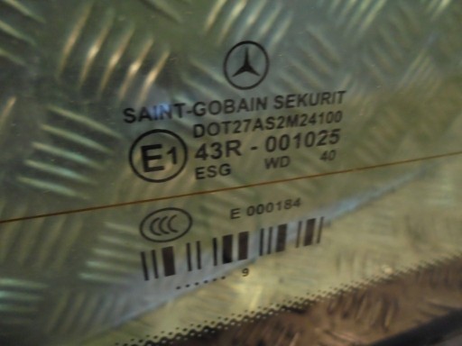 фото №2, Оригинальная стекло зад задняя mercedes w212 2009r. 1