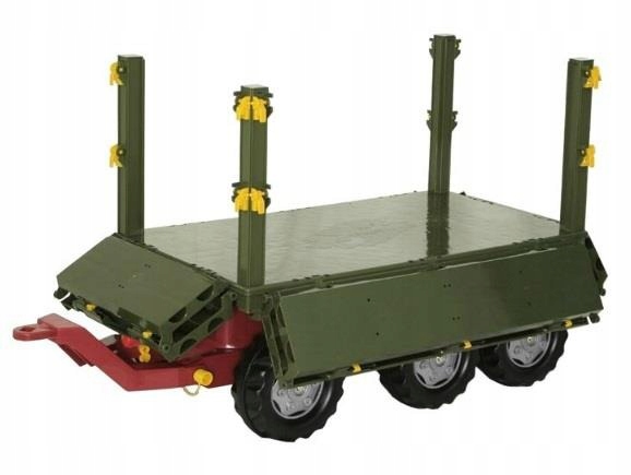 ROLLY TOYS PRZYCZEPA DO TRAKTORA 3 OSIE WIELKA XXL Materiał plastik