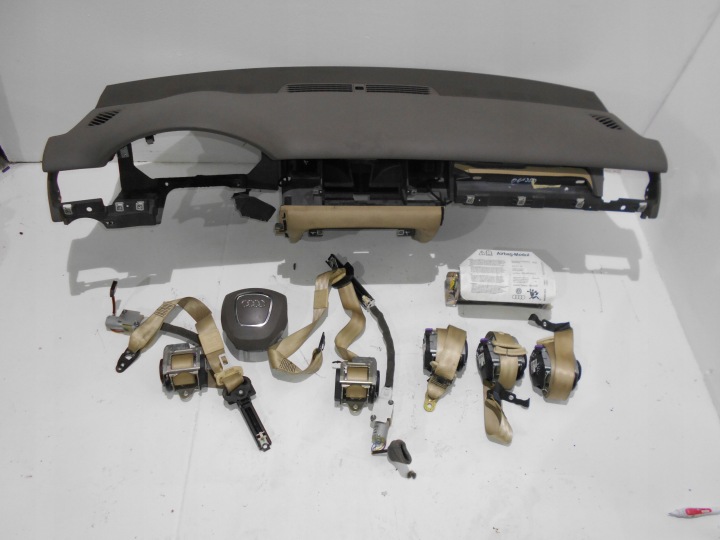 AUDI A8 D3 LIFT Kit Airbag complet tableau de bord Airbag Ceinture de sécurité avant KOMPLET