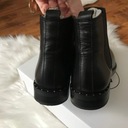 Zdjęcie oferty: STEVE MADDEN czarne buty Chelsea botki Skórzane