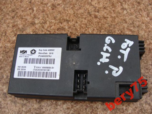 фото №1, Jeep grand cherokee 06r модуль блок управления бортовой компьютер