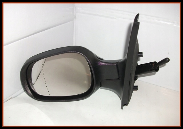 фото №4, Дзеркало renault clio ii 98-01 man. asf. чорні le