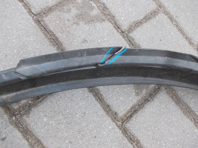 фото №3, Спойлер бампера renault megane iii lift перед #