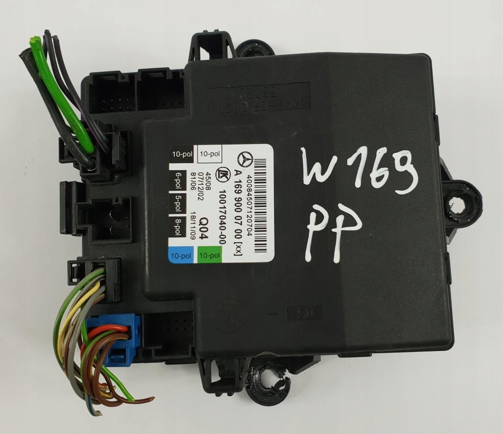 фото №1, Модуль блок керування двері правий перед w169 a1699000700